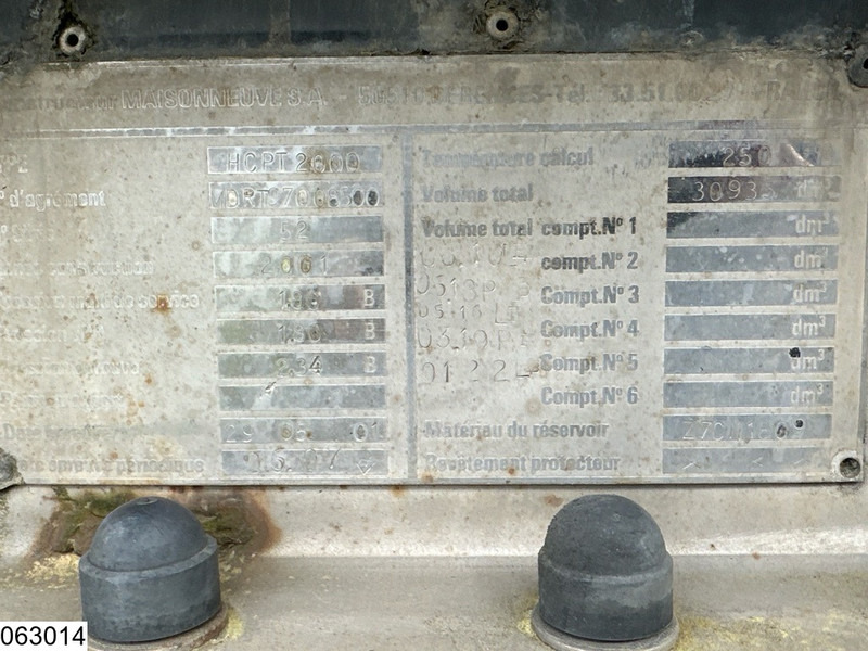 MAISONNEUVE Bitum 30935 Liter, 1 Compartment - Sơ mi rơ moóc bồn: hình 3 MAISONNEUVE Bitum 30935 Liter, 1 Compartment - Sơ mi rơ moóc bồn: hình 3