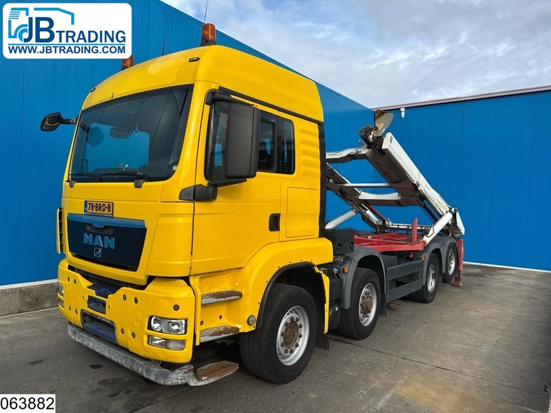 MAN TGS 34 480 8x2 / 8x4, EURO 5, Silosteller - Xe chở container/ Xe tải hoán đổi thân: hình 1 MAN TGS 34 480 8x2 / 8x4, EURO 5, Silosteller - Xe chở container/ Xe tải hoán đổi thân: hình 1