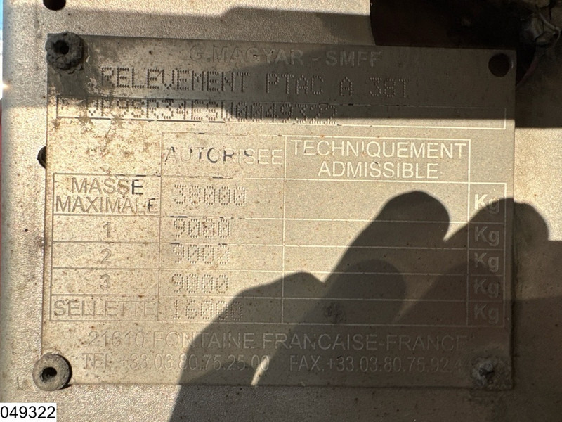 Magyar Food 30000 Liter, 5 Comp - Sơ mi rơ moóc bồn: hình 4 Magyar Food 30000 Liter, 5 Comp - Sơ mi rơ moóc bồn: hình 4