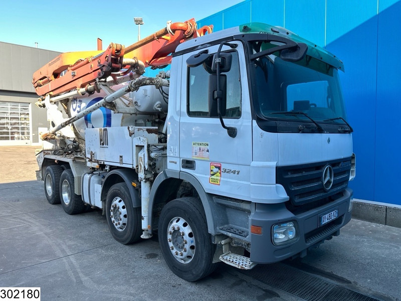Mercedes-Benz Actros 3241 8x4, PUMI, Putzmeister, 21 MTR, Telligent 16 - Xe bơm bê tông: hình 3 Mercedes-Benz Actros 3241 8x4, PUMI, Putzmeister, 21 MTR, Telligent 16 - Xe bơm bê tông: hình 3