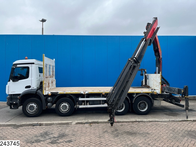 Xe tải thùng lửng/ Phẳng, Xe cẩu tự hành Mercedes-Benz Arocs 3240 8X4, EURO 6, Steel suspension, Palfinger: hình 14