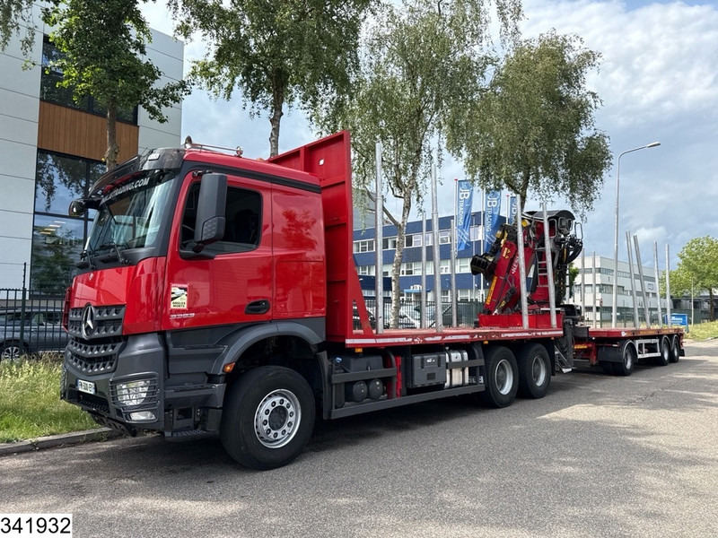 Mercedes-Benz Arocs 3353 6x4, EURO 6, Rertarder, Kesla, Combi - Xe chở gỗ, Xe cẩu tự hành: hình 2 Mercedes-Benz Arocs 3353 6x4, EURO 6, Rertarder, Kesla, Combi - Xe chở gỗ, Xe cẩu tự hành: hình 2