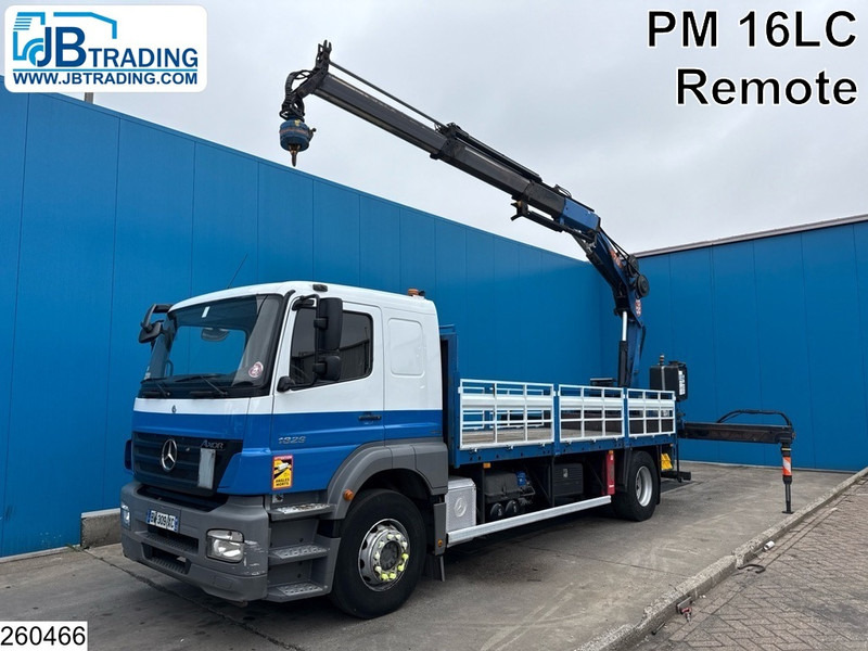 Mercedes-Benz Axor 1829 Manual, PM, Remote control - Xe tải thùng lửng/ Phẳng, Xe cẩu tự hành: hình 1 Mercedes-Benz Axor 1829 Manual, PM, Remote control - Xe tải thùng lửng/ Phẳng, Xe cẩu tự hành: hình 1