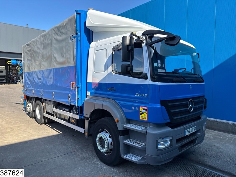 Mercedes-Benz Axor 2533 6X2, PM, Remote - Xe tải thùng lửng/ Phẳng, Xe cẩu tự hành: hình 2 Mercedes-Benz Axor 2533 6X2, PM, Remote - Xe tải thùng lửng/ Phẳng, Xe cẩu tự hành: hình 2