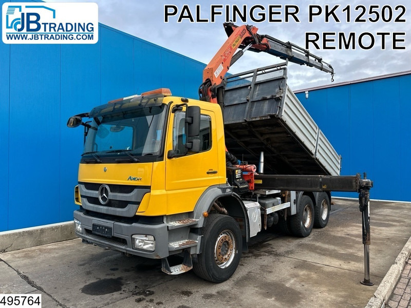Mercedes-Benz Axor 2629 EURO 5, Palfinger, Remote, Steel - Xe ben, Xe cẩu tự hành: hình 1 Mercedes-Benz Axor 2629 EURO 5, Palfinger, Remote, Steel - Xe ben, Xe cẩu tự hành: hình 1