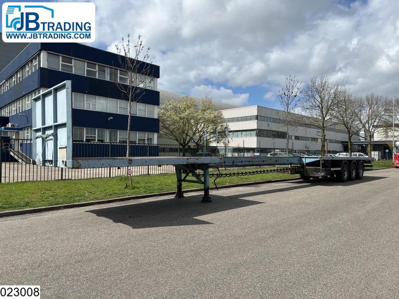 Nooteboom open laadbak 42000 KG, 7,15 mtr extendable - Sơ mi rơ moóc thùng lửng/ Phẳng: hình 1 Nooteboom open laadbak 42000 KG, 7,15 mtr extendable - Sơ mi rơ moóc thùng lửng/ Phẳng: hình 1