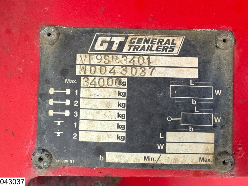 ROBINE Gas 49.021 Liter, LPG GPL Butane gas, 1 Comp - Sơ mi rơ moóc bồn: hình 4 ROBINE Gas 49.021 Liter, LPG GPL Butane gas, 1 Comp - Sơ mi rơ moóc bồn: hình 4