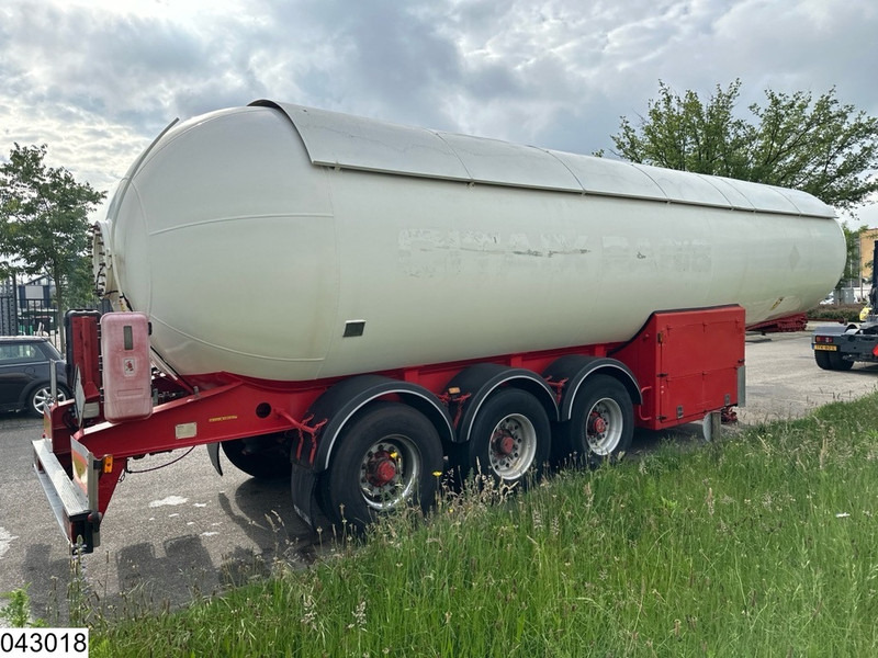 Sơ mi rơ moóc bồn ROBINE Gas 49024 liter, LPG GPL Butane gas, 1 Comp: hình 8