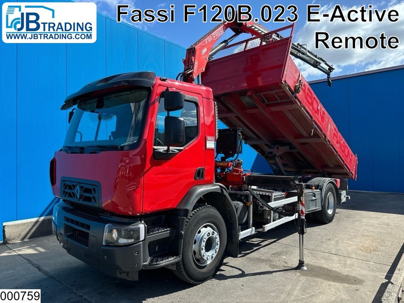Renault C 280 EURO 6, Fassi, Remote, Steel - Xe ben, Xe cẩu tự hành: hình 1 Renault C 280 EURO 6, Fassi, Remote, Steel - Xe ben, Xe cẩu tự hành: hình 1