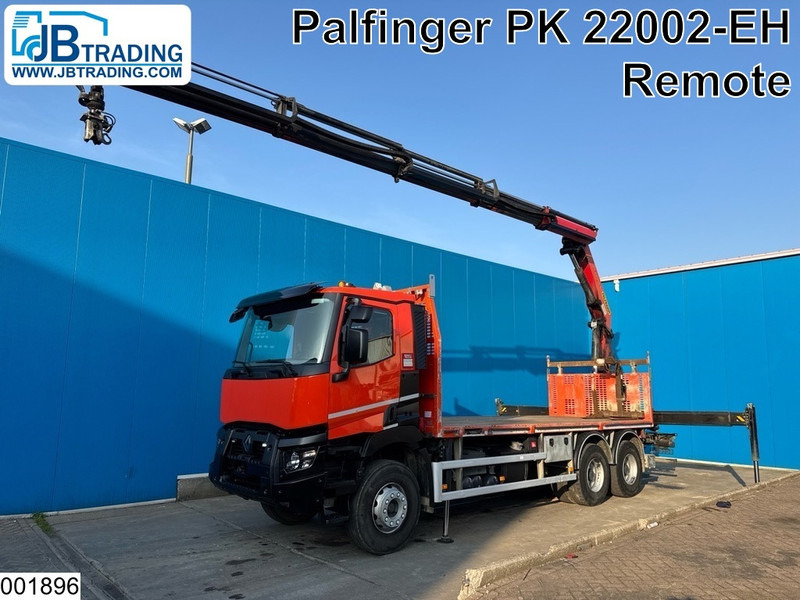 Renault C 430 6x4, EURO 6, Retarder, Palfinger,Remote - Xe tải thùng lửng/ Phẳng, Xe cẩu tự hành: hình 1 Renault C 430 6x4, EURO 6, Retarder, Palfinger,Remote - Xe tải thùng lửng/ Phẳng, Xe cẩu tự hành: hình 1