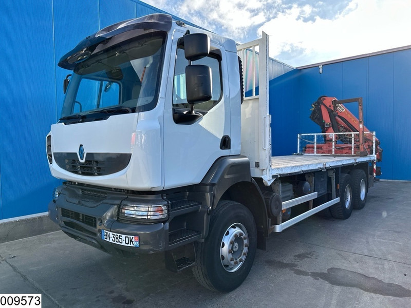 Renault Kerax 380 Dxi 6X4, EURO 6, Retarder, Palfinger, Remote - Xe tải thùng lửng/ Phẳng, Xe cẩu tự hành: hình 3 Renault Kerax 380 Dxi 6X4, EURO 6, Retarder, Palfinger, Remote - Xe tải thùng lửng/ Phẳng, Xe cẩu tự hành: hình 3