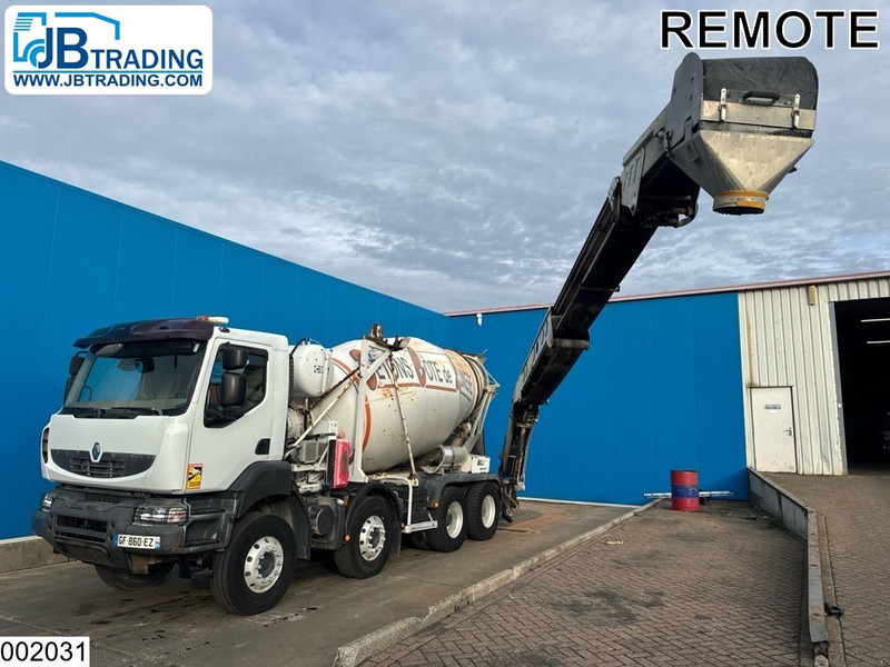 Renault Kerax 410 Dxi 8x4, EURO 4, 9m3, Steel suspension, Remote - Xe trộn bê tông: hình 1 Renault Kerax 410 Dxi 8x4, EURO 4, 9m3, Steel suspension, Remote - Xe trộn bê tông: hình 1