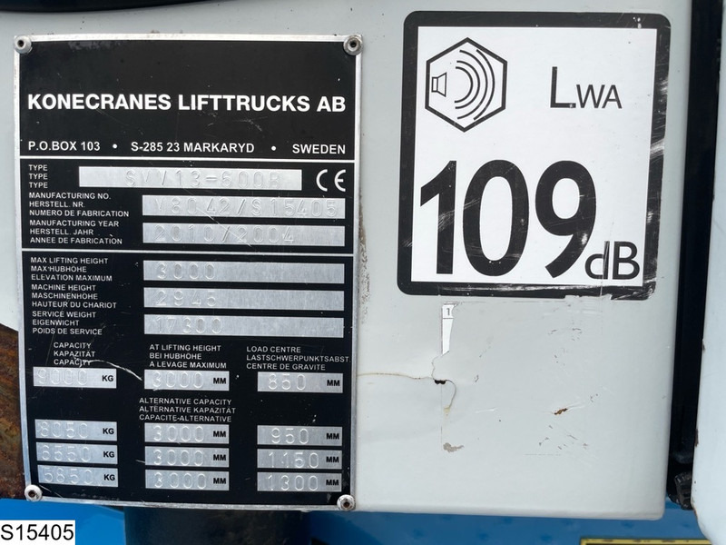 Xe nâng diesel SMV 13.6-600 9000KG, 3M, 9296h: hình 7