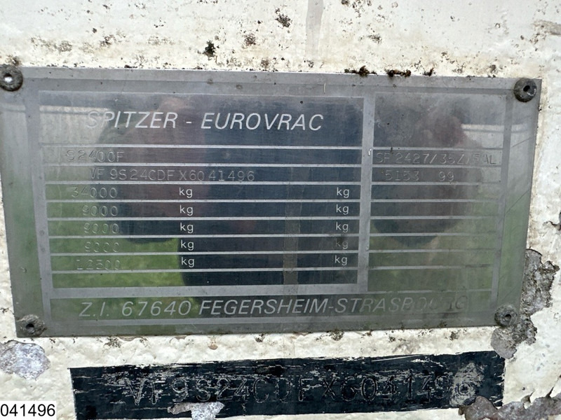 SPITZER Silo 60300 Liter SILO / FUEL - Sơ mi rơ moóc bồn: hình 4 SPITZER Silo 60300 Liter SILO / FUEL - Sơ mi rơ moóc bồn: hình 4