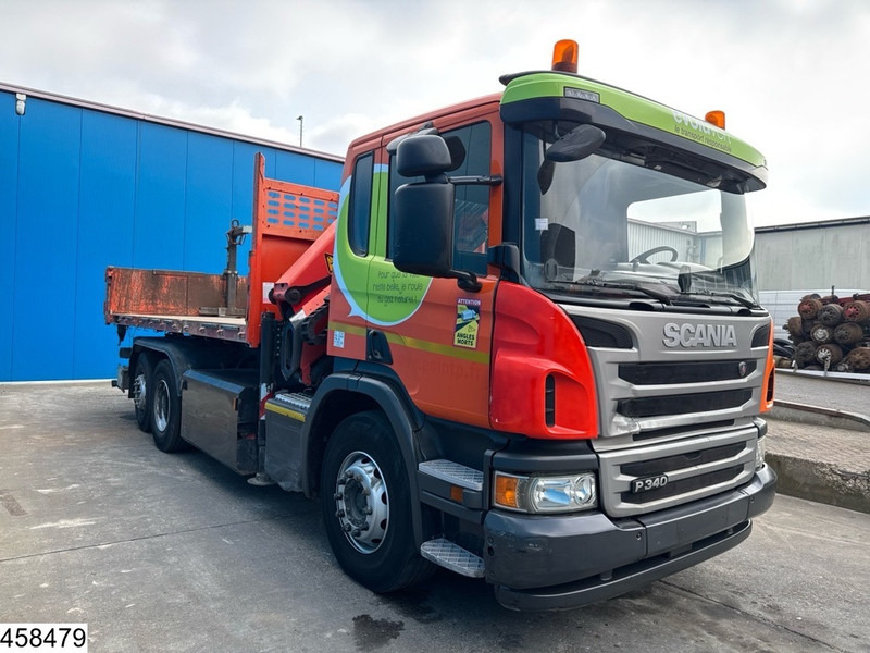 Scania P 340 6x2, CNG, Retarder, Palfinger, Remote - Xe ben, Xe cẩu tự hành: hình 3 Scania P 340 6x2, CNG, Retarder, Palfinger, Remote - Xe ben, Xe cẩu tự hành: hình 3