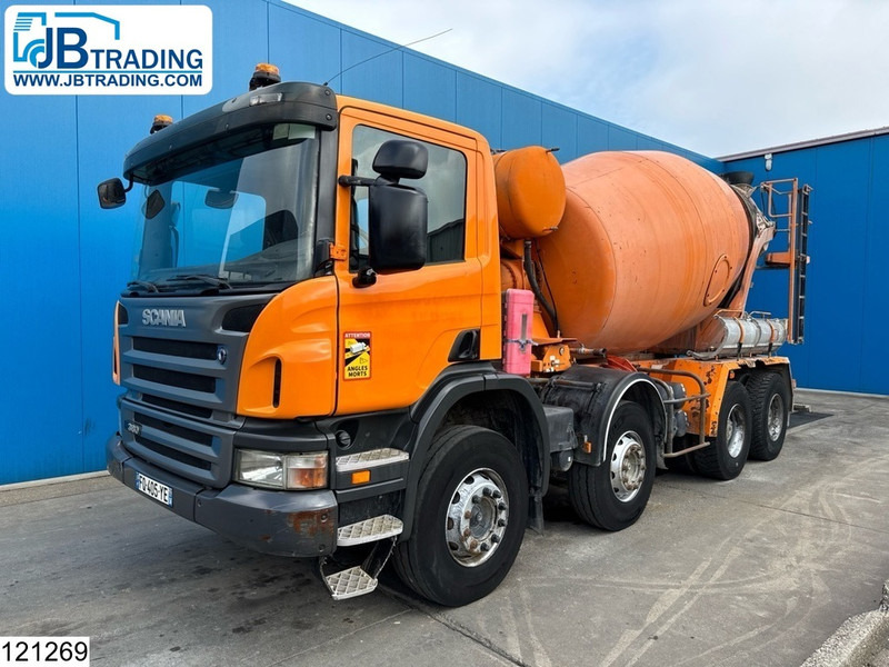 Scania P 380 8X4, Manual, Steel suspension, Stetter 8M3 - Xe trộn bê tông: hình 1 Scania P 380 8X4, Manual, Steel suspension, Stetter 8M3 - Xe trộn bê tông: hình 1