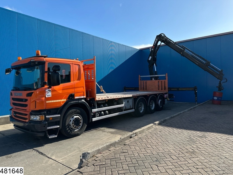 Scania P 410 8x4, EURO 6, HIAB, Remote - Xe tải thùng lửng/ Phẳng, Xe cẩu tự hành: hình 2 Scania P 410 8x4, EURO 6, HIAB, Remote - Xe tải thùng lửng/ Phẳng, Xe cẩu tự hành: hình 2