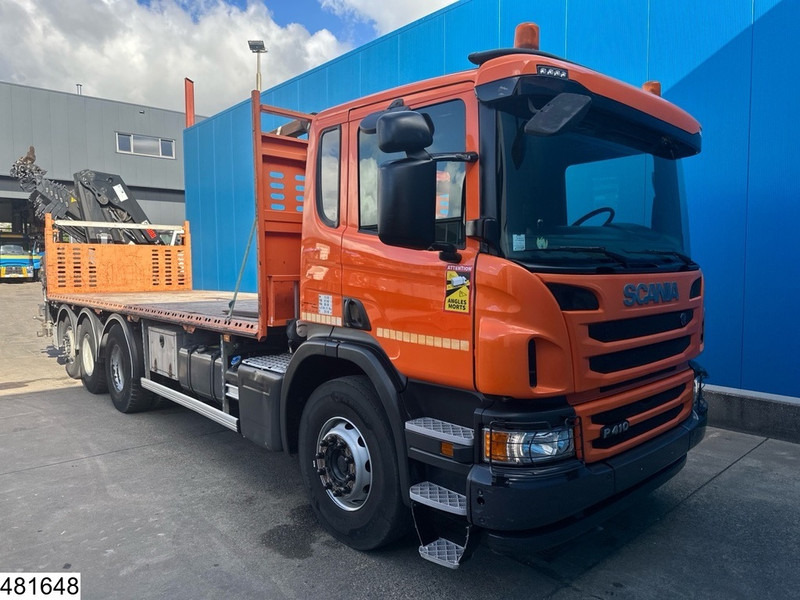 Scania P 410 8x4, EURO 6, HIAB, Remote - Xe tải thùng lửng/ Phẳng, Xe cẩu tự hành: hình 4 Scania P 410 8x4, EURO 6, HIAB, Remote - Xe tải thùng lửng/ Phẳng, Xe cẩu tự hành: hình 4