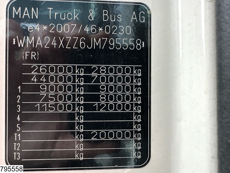Xe đầu kéo MAN TGX 26 500 6x2, EURO 6, Retarder, Hydraulics: hình 7