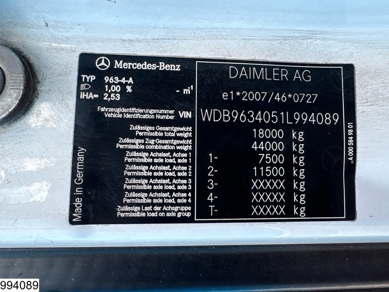 Mercedes-Benz Actros 1843 EURO 6, Hydrauliek, Retarder, LOHR - Xe đầu kéo: hình 5 Mercedes-Benz Actros 1843 EURO 6, Hydrauliek, Retarder, LOHR - Xe đầu kéo: hình 5