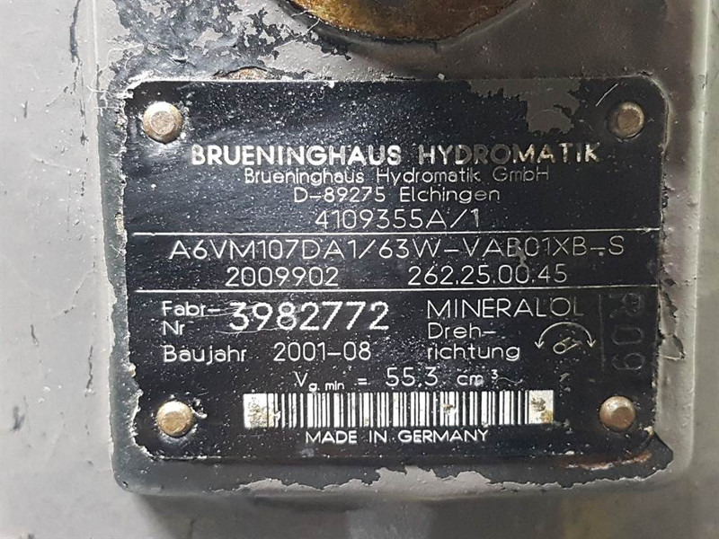 Ahlmann AZ14-Brueninghaus A6VM107DA1/63W-Drive motor - Thủy lực cho Máy móc xây dựng: hình 4 Ahlmann AZ14-Brueninghaus A6VM107DA1/63W-Drive motor - Thủy lực cho Máy móc xây dựng: hình 4