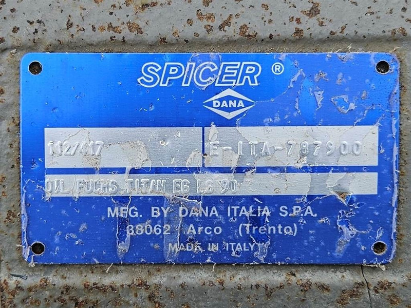 Trục và các bộ phận cho Máy móc xây dựng Atlas Weycor AR580-Spicer Dana 112/417-Axle/Achse/As: hình 6