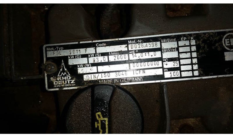 Deutz F3L1011-Compact-/steering unit/Hydraulik aggregate - Thủy lực: hình 2 Deutz F3L1011-Compact-/steering unit/Hydraulik aggregate - Thủy lực: hình 2
