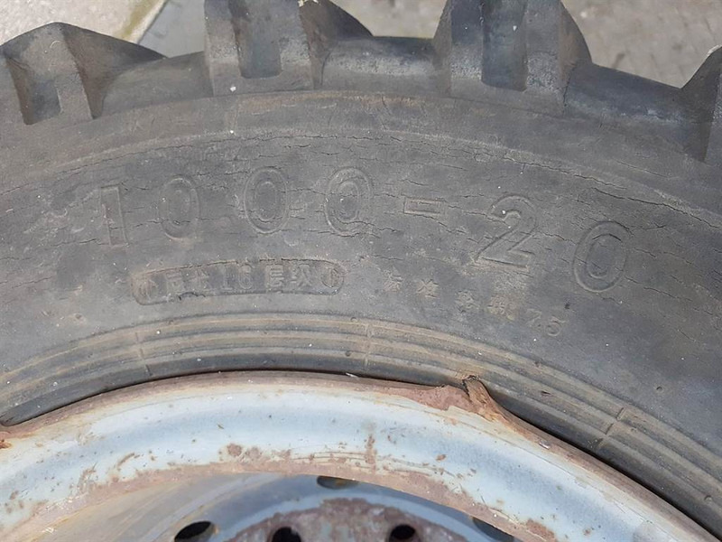 Lốp và vành cho Máy móc xây dựng Furukawa W725LS-10.00-20-Tire/Reifen/Band: hình 8