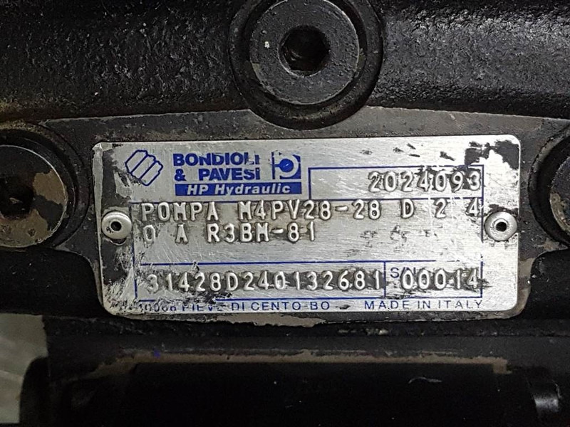 Giant - Bondioli & Pavesi M4PV28-28-Drive pump repair - Thủy lực cho Máy móc xây dựng: hình 5 Giant - Bondioli & Pavesi M4PV28-28-Drive pump repair - Thủy lực cho Máy móc xây dựng: hình 5