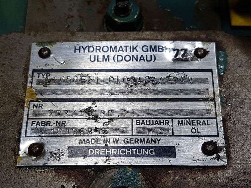 Hydromatik A4V56EL1.0L00101A-24V-233.13.30.21-Drive pump - Thủy lực: hình 4 Hydromatik A4V56EL1.0L00101A-24V-233.13.30.21-Drive pump - Thủy lực: hình 4