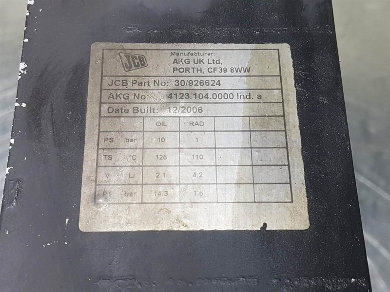 JCB 30/926624-AKG 4123.104.0000-Cooler/Kühler/Koeler - Động cơ và các bộ phận cho Máy móc xây dựng: hình 4 JCB 30/926624-AKG 4123.104.0000-Cooler/Kühler/Koeler - Động cơ và các bộ phận cho Máy móc xây dựng: hình 4