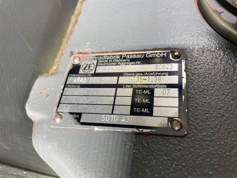 Liebherr A924B-5010430-Transmission with pump - Hộp số cho Máy móc xây dựng: hình 5 Liebherr A924B-5010430-Transmission with pump - Hộp số cho Máy móc xây dựng: hình 5