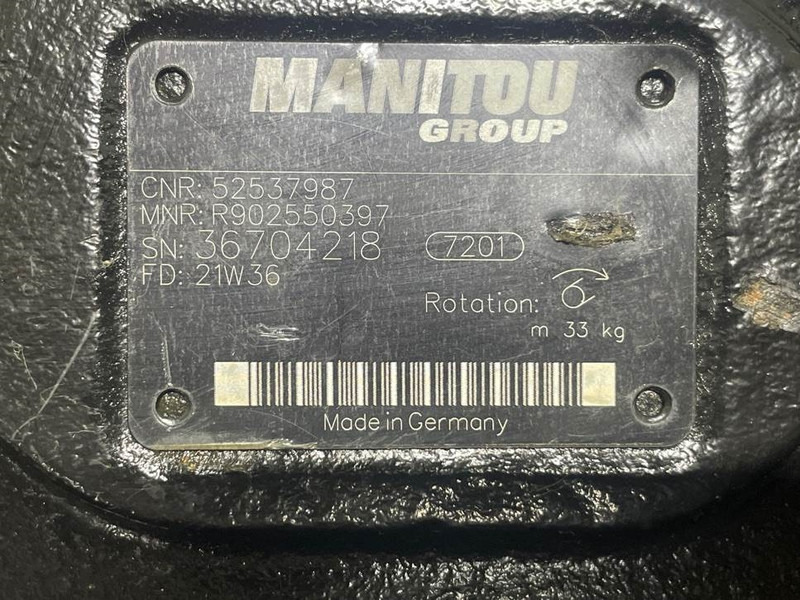 Manitou MLT635/741/940-52537987-Drive pump/Fahrpumpe - Thủy lực cho Máy móc xây dựng: hình 5 Manitou MLT635/741/940-52537987-Drive pump/Fahrpumpe - Thủy lực cho Máy móc xây dựng: hình 5