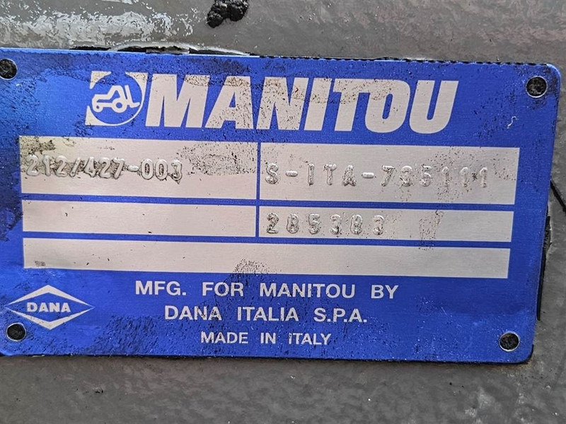 Manitou MT932-Spicer Dana 212/427-003-Axle/Achse/As - Trục và các bộ phận cho Máy móc xây dựng: hình 5 Manitou MT932-Spicer Dana 212/427-003-Axle/Achse/As - Trục và các bộ phận cho Máy móc xây dựng: hình 5