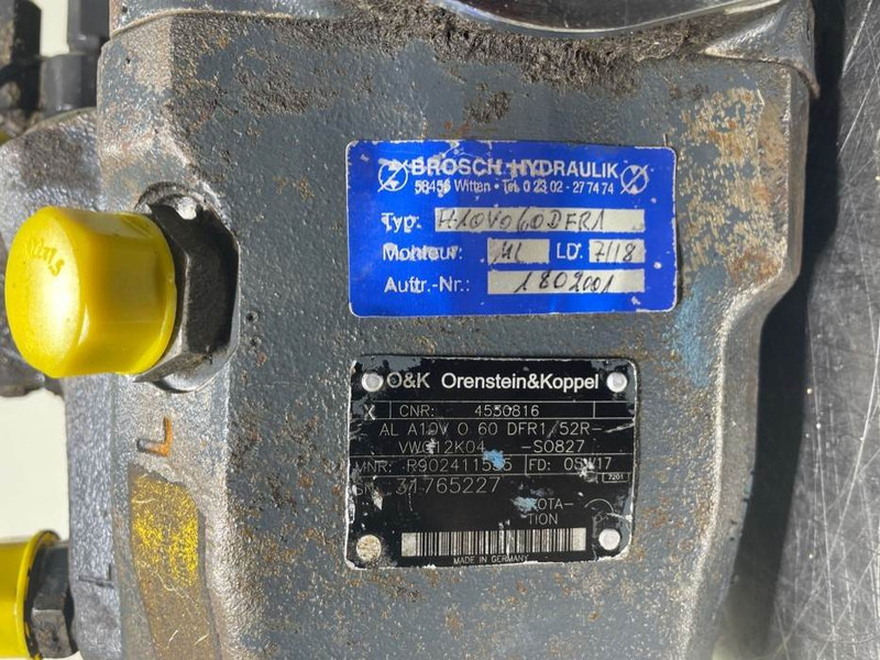 Thủy lực cho Máy móc xây dựng O & K L25.5-4530816-Load sensing pump: hình 10