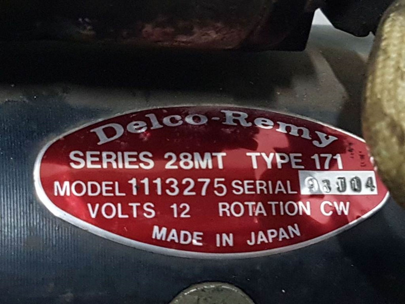 Perkins 12V 10T 2,9KW - Starter/Anlasser/Startmotor - Động cơ cho Máy móc xây dựng: hình 5 Perkins 12V 10T 2,9KW - Starter/Anlasser/Startmotor - Động cơ cho Máy móc xây dựng: hình 5