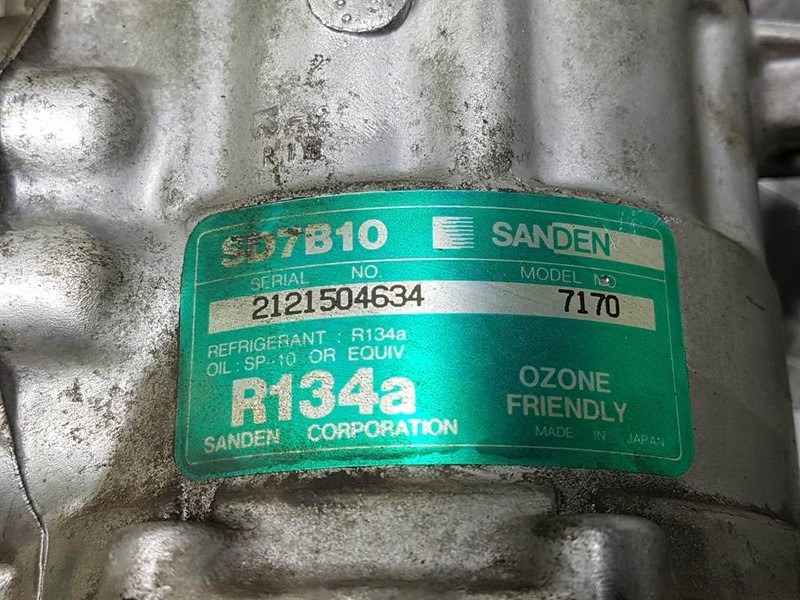 SANDEN SD7B10-7170-Compressor/Kompressor/Aircopomp - Lốc điều hòa cho Máy móc xây dựng: hình 4 SANDEN SD7B10-7170-Compressor/Kompressor/Aircopomp - Lốc điều hòa cho Máy móc xây dựng: hình 4
