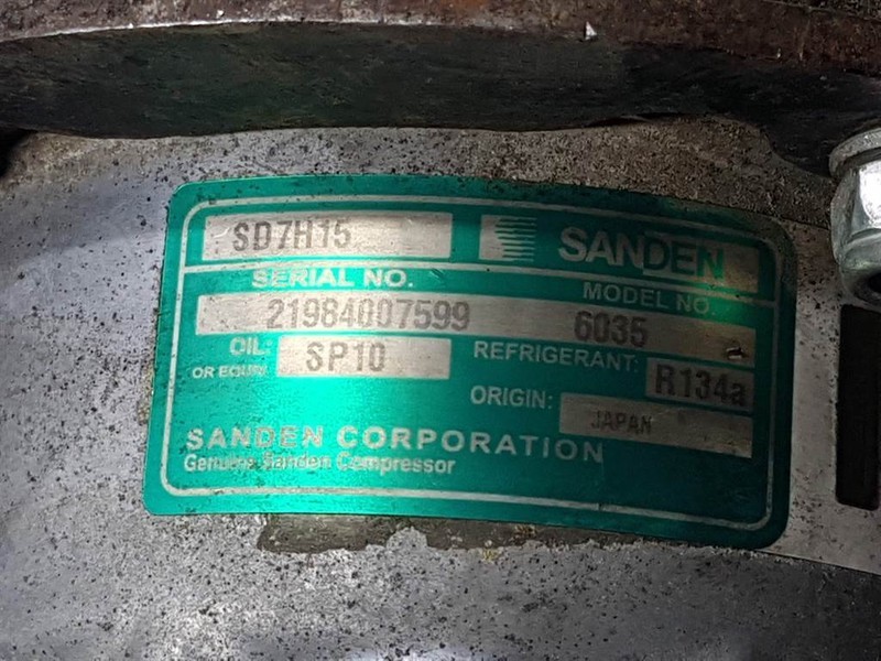 SANDEN SD7H15-6035-Compressor/Kompressor/Aircopomp - Lốc điều hòa cho Máy móc xây dựng: hình 4 SANDEN SD7H15-6035-Compressor/Kompressor/Aircopomp - Lốc điều hòa cho Máy móc xây dựng: hình 4