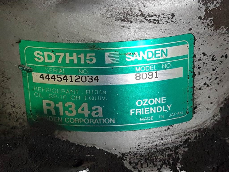 SANDEN SD7H15-8091-Compressor/Kompressor/Aircopomp - Lốc điều hòa cho Máy móc xây dựng: hình 4 SANDEN SD7H15-8091-Compressor/Kompressor/Aircopomp - Lốc điều hòa cho Máy móc xây dựng: hình 4