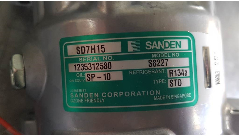 SANDEN SD7H15-S8227-Compressor/Kompressor/Aircopom - Động cơ và các bộ phận cho Máy móc xây dựng: hình 3 SANDEN SD7H15-S8227-Compressor/Kompressor/Aircopom - Động cơ và các bộ phận cho Máy móc xây dựng: hình 3