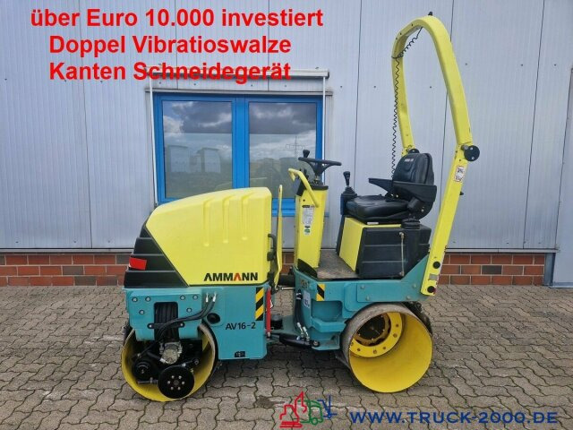 Ammann AV 16-2 Tandem Vibrationswalze Kanten Schneider - Máy lăn: hình 1 Ammann AV 16-2 Tandem Vibrationswalze Kanten Schneider - Máy lăn: hình 1