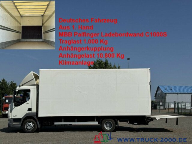 DAF LF 180 MBB Palfinger LBW 1.000 Kg + AHK + Klima - Xe tải nhỏ thùng kín: hình 1 DAF LF 180 MBB Palfinger LBW 1.000 Kg + AHK + Klima - Xe tải nhỏ thùng kín: hình 1