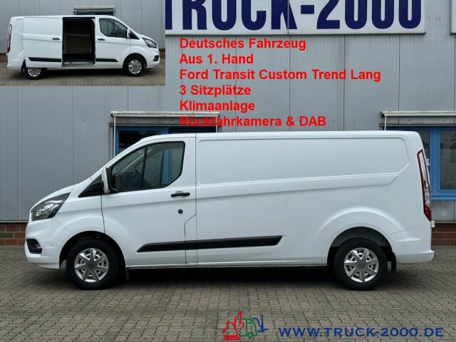 Ford Transit Custom Lang Trend 3Sitzer + Klima + DAB - Xe van nhỏ gọn: hình 1 Ford Transit Custom Lang Trend 3Sitzer + Klima + DAB - Xe van nhỏ gọn: hình 1