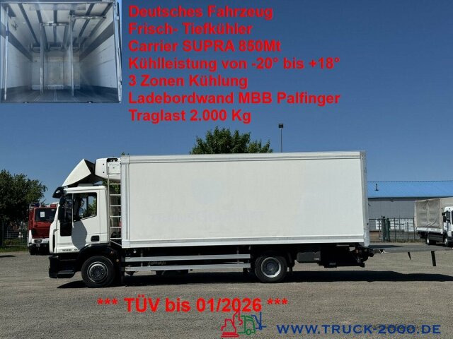 Iveco 120E22 Frisch- Tiefkühler Supra850MT 3Zonen +LBW - Xe tải đông lạnh: hình 1 Iveco 120E22 Frisch- Tiefkühler Supra850MT 3Zonen +LBW - Xe tải đông lạnh: hình 1