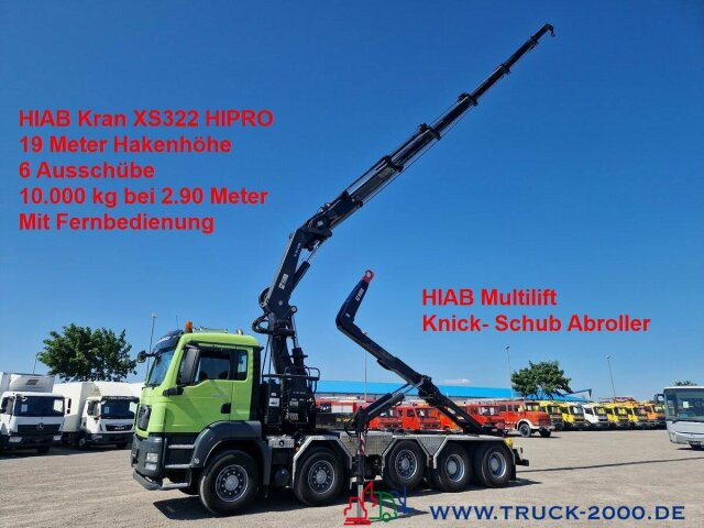 MAN 41.480 10x4 Kran Hiab XS322-19m Höhe-10T/2.9m - Xe tải nâng móc, Xe cẩu tự hành: hình 1 MAN 41.480 10x4 Kran Hiab XS322-19m Höhe-10T/2.9m - Xe tải nâng móc, Xe cẩu tự hành: hình 1