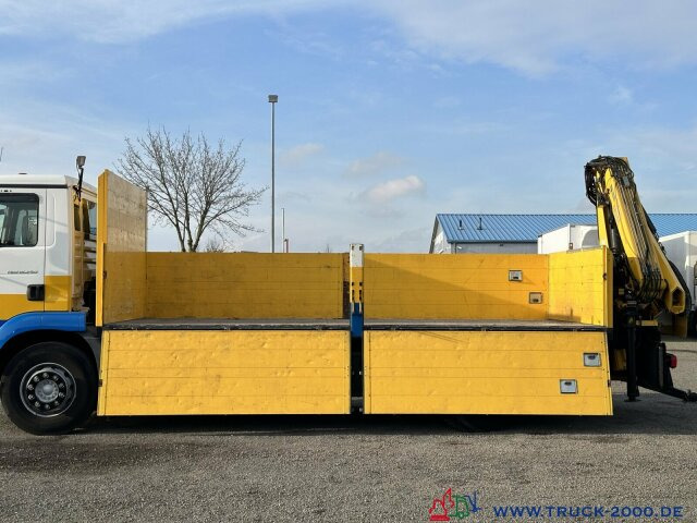 Xe cẩu tự hành, Xe tải thùng lửng/ Phẳng MAN TGM 18.250 Kran Hiab 099 gefaltet am Heck 1.Hand: hình 12