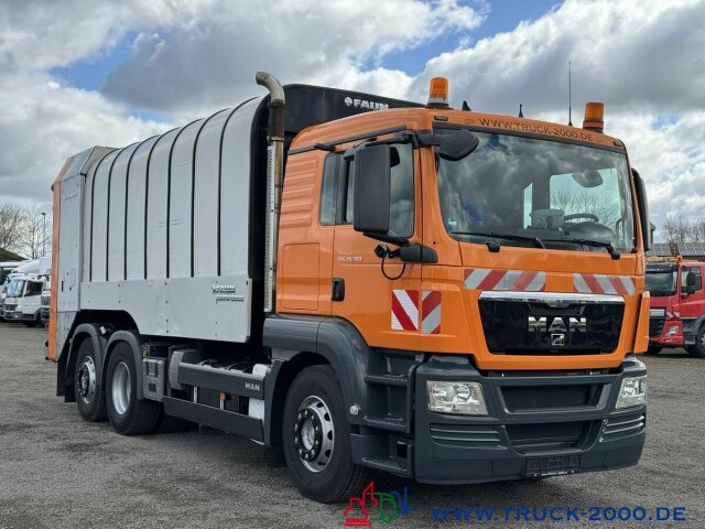 Xe tải chở rác để vận chuyển rác MAN TGS 26.360 Faun Rotopress 22 m³ Zöller Schüttung: hình 7