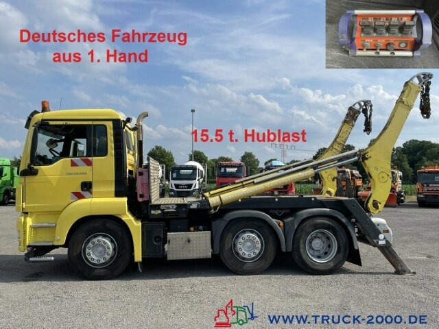 MAN TGS 26.400 6x2 Gergen Teleabsetzer+FB 15.5 t.NL - Xe tải chở thùng nhỏ: hình 1 MAN TGS 26.400 6x2 Gergen Teleabsetzer+FB 15.5 t.NL - Xe tải chở thùng nhỏ: hình 1