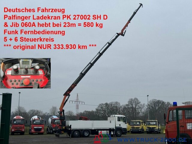 MAN TGS 26.400 PK 27002 SH+ Jib 25m Höhe 30m möglich - Xe tải thùng lửng/ Phẳng, Xe cẩu tự hành: hình 1 MAN TGS 26.400 PK 27002 SH+ Jib 25m Höhe 30m möglich - Xe tải thùng lửng/ Phẳng, Xe cẩu tự hành: hình 1