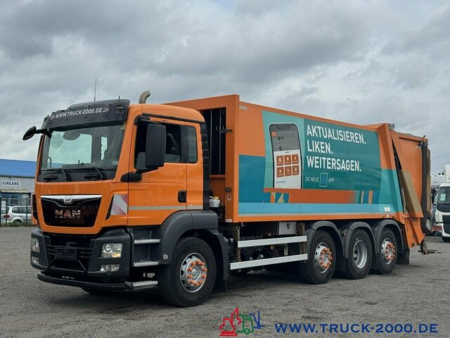 Xe tải chở rác để vận chuyển rác MAN TGS 35.360 8x2 Zoeller 29m³ Medium Schüttung 1.3: hình 6